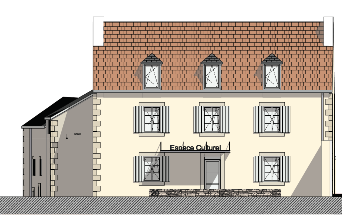Aménagement et extension d'un centre culturel