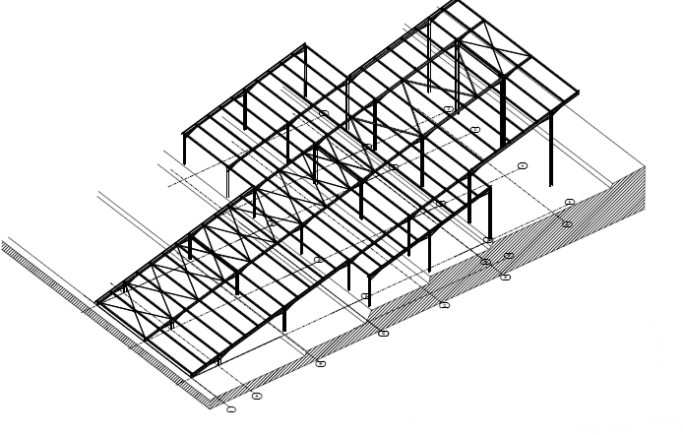 Construction d'un couvert Photovoltaïque